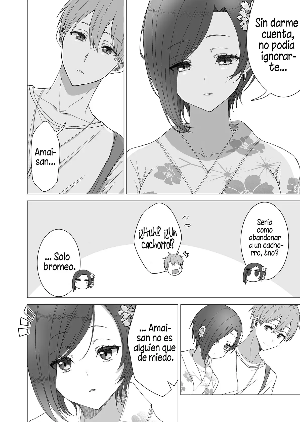 Amai-san wa Tsumetakute Amai capítulo 10 página 9