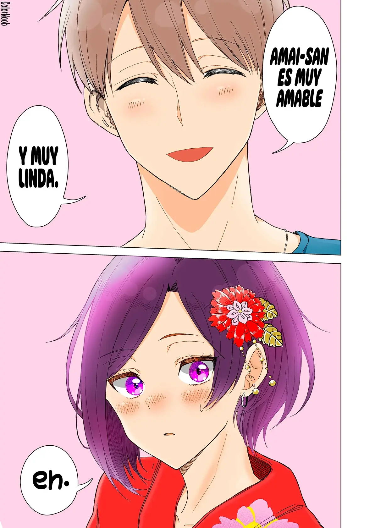 Amai-san wa Tsumetakute Amai capítulo 10 página 10