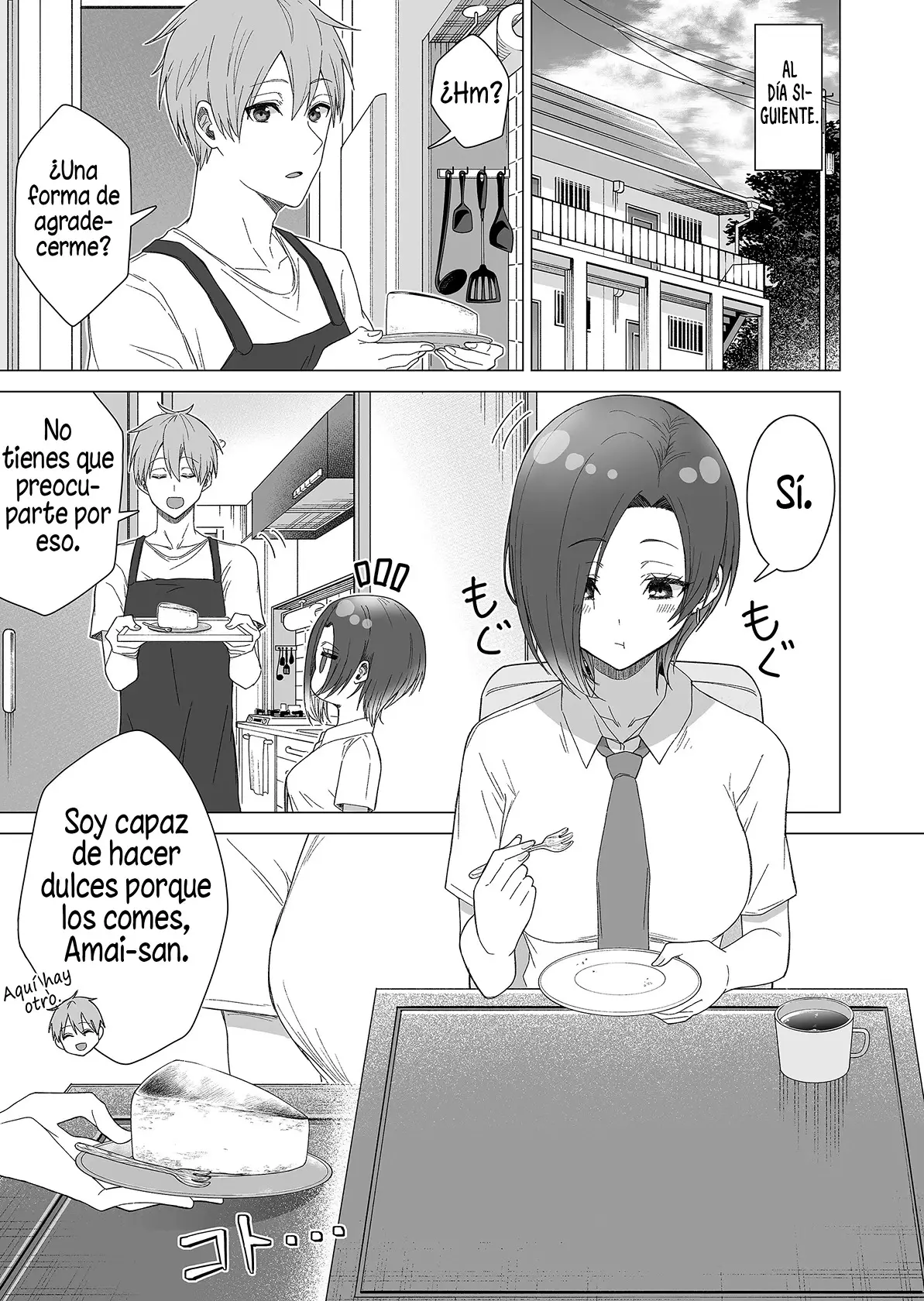 Amai-san wa Tsumetakute Amai capítulo 14 página 8