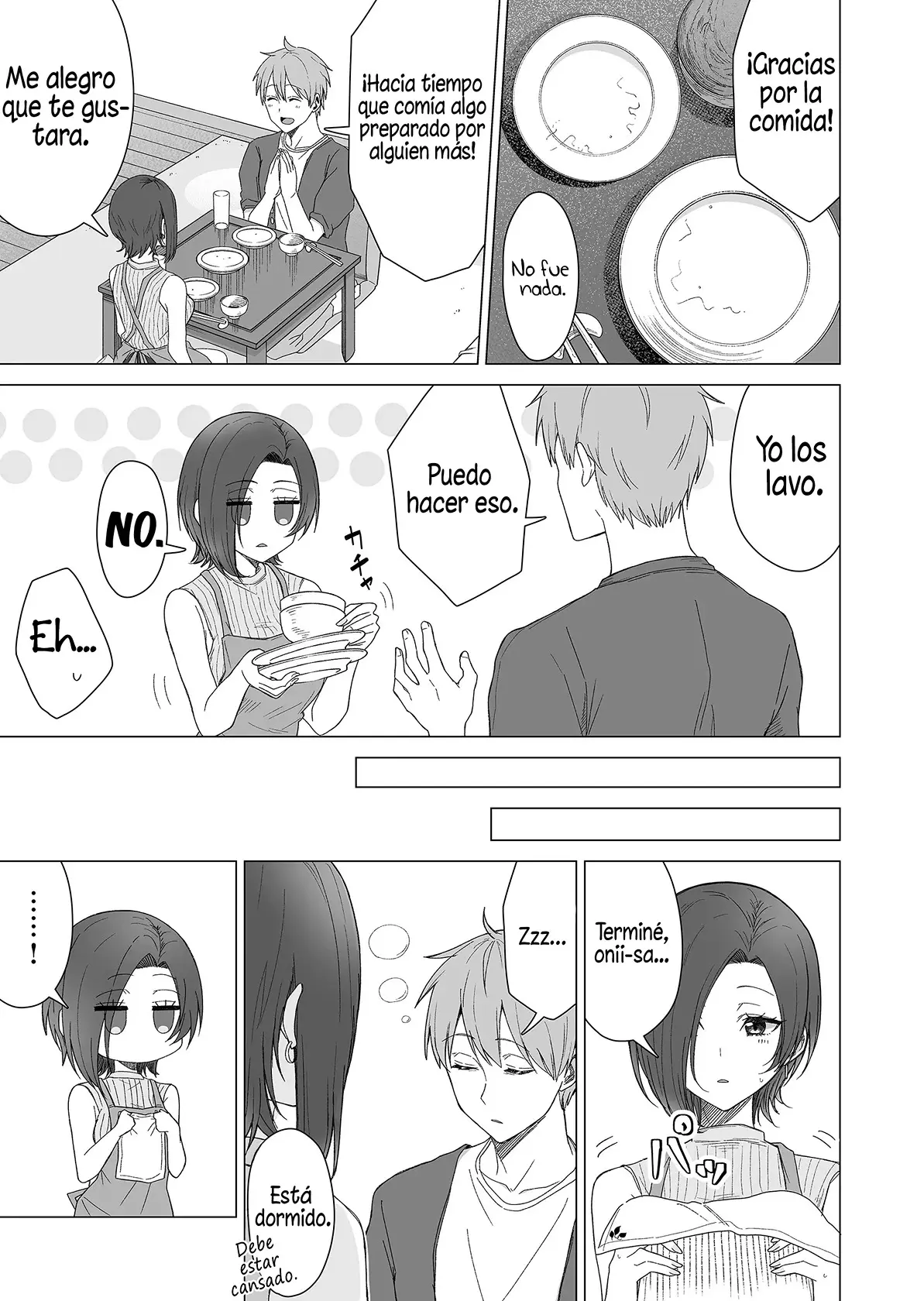 Amai-san wa Tsumetakute Amai capítulo 15 página 8