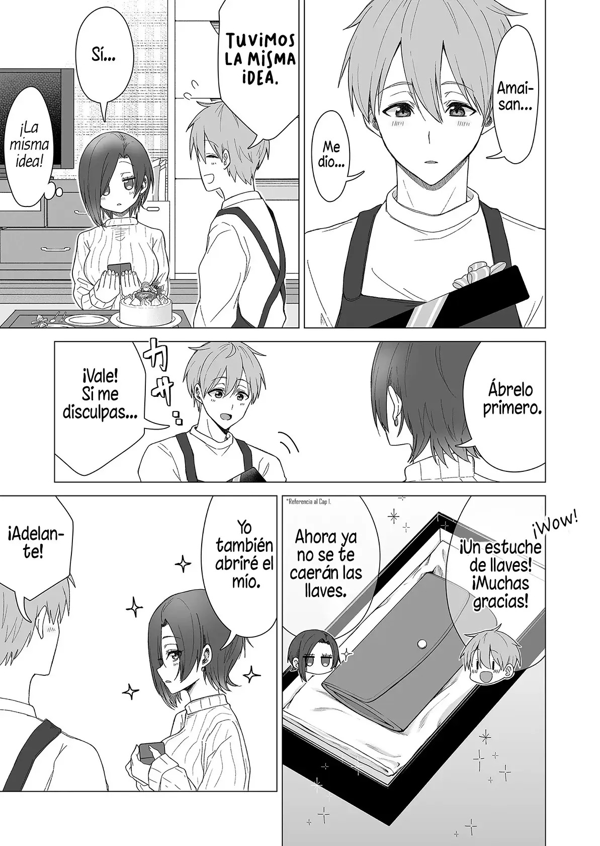 Amai-san wa Tsumetakute Amai capítulo 19 página 8