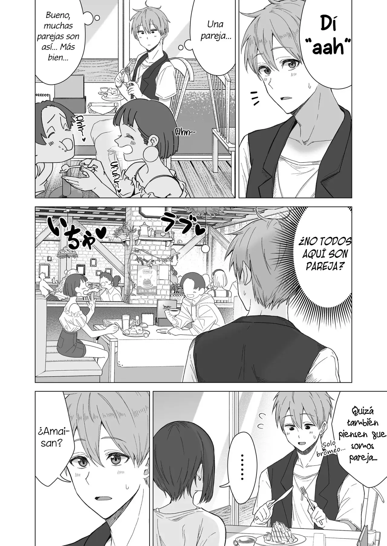 Amai-san wa Tsumetakute Amai capítulo 6 página 9