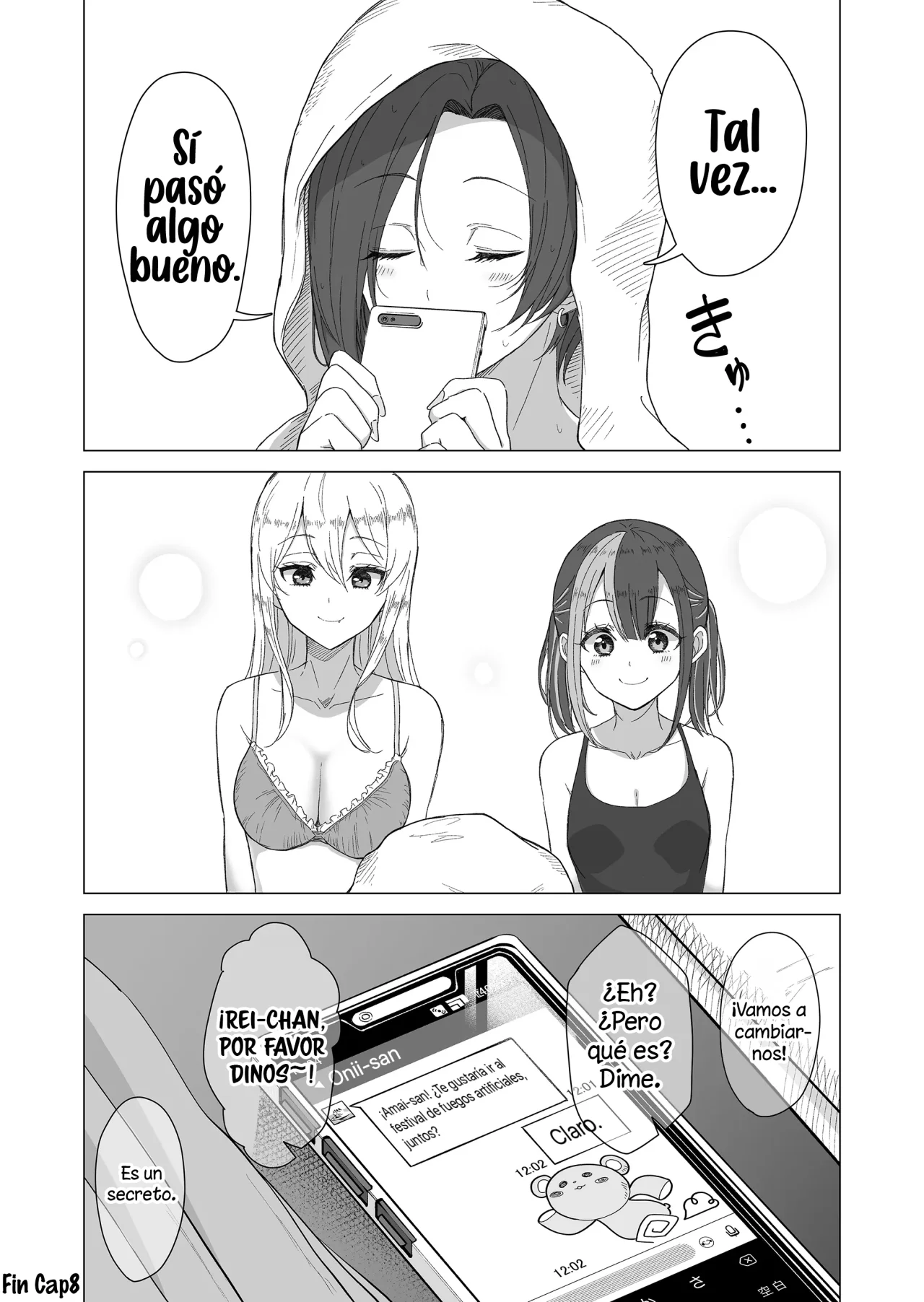 Amai-san wa Tsumetakute Amai capítulo 8 página 10