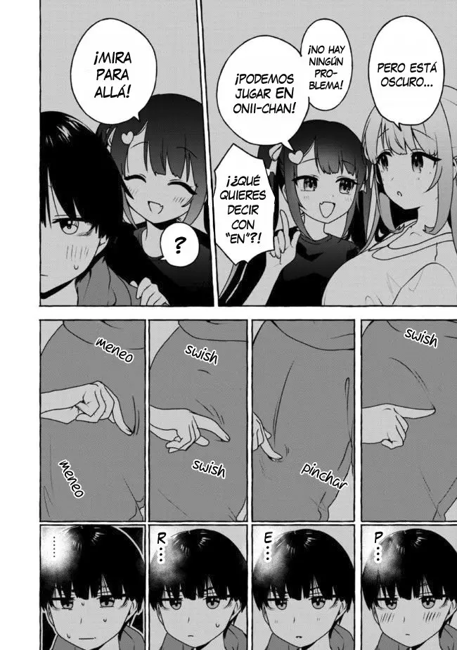 Amakara Gishimai ni Hasamarete Masu capítulo 10 página 11
