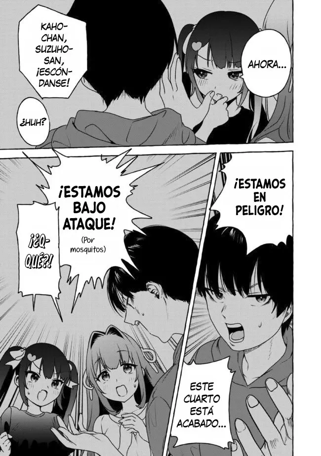 Amakara Gishimai ni Hasamarete Masu capítulo 10 página 14