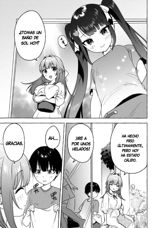 Amakara Gishimai ni Hasamarete Masu capítulo 13 página 4