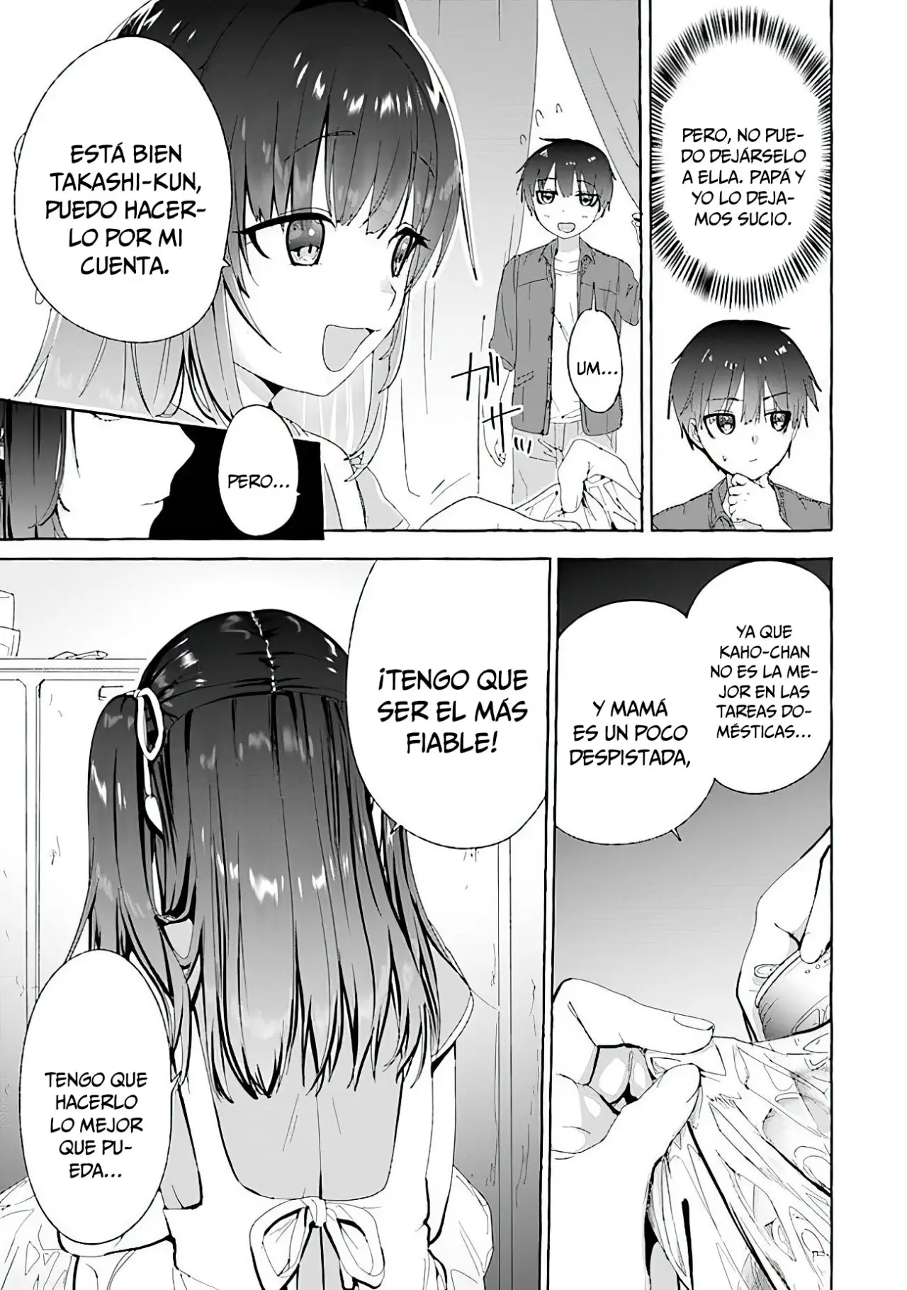 Amakara Gishimai ni Hasamarete Masu capítulo 2 página 8