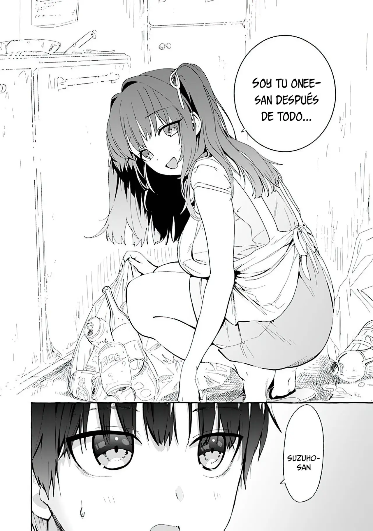 Amakara Gishimai ni Hasamarete Masu capítulo 2 página 9