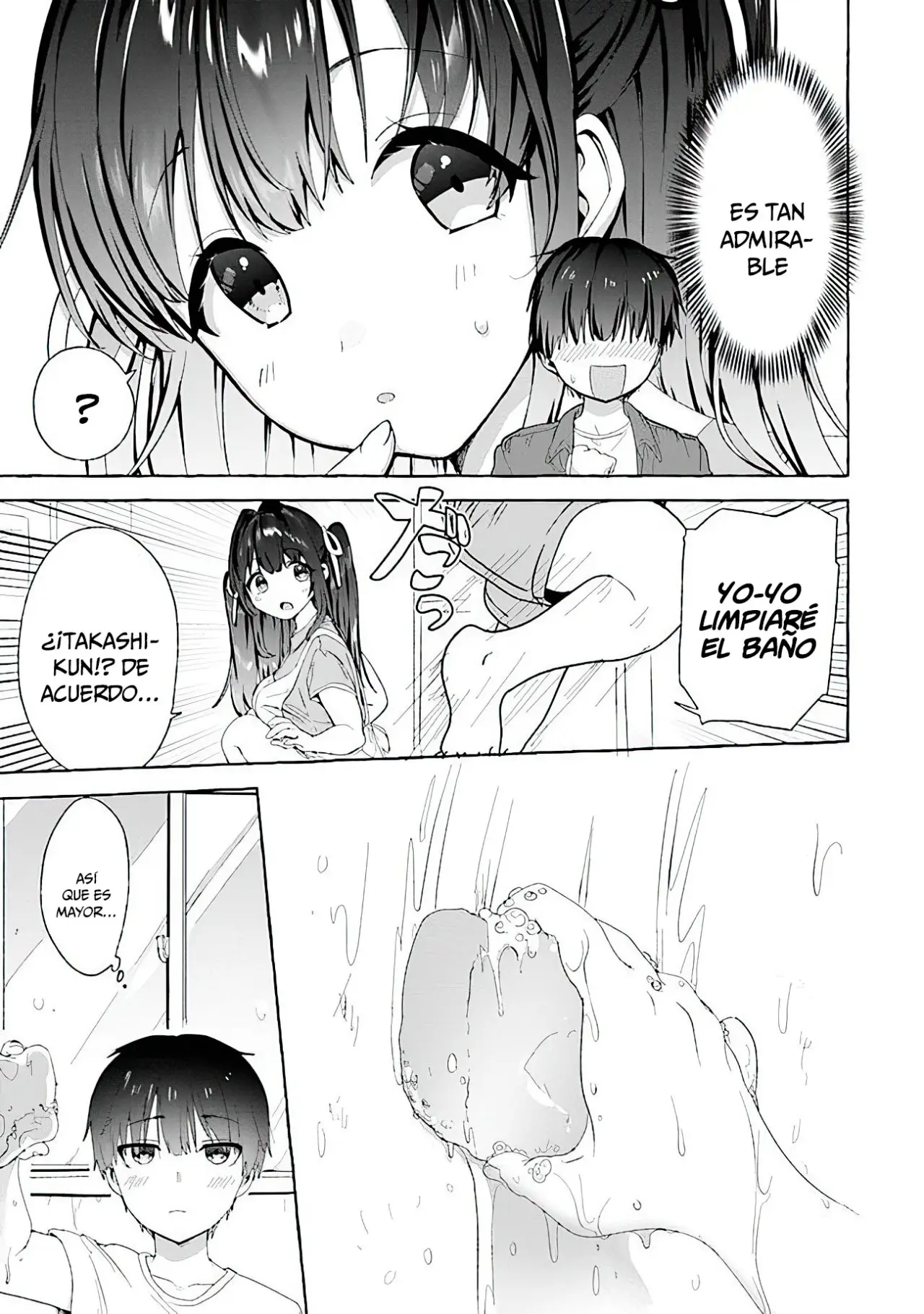 Amakara Gishimai ni Hasamarete Masu capítulo 2 página 10