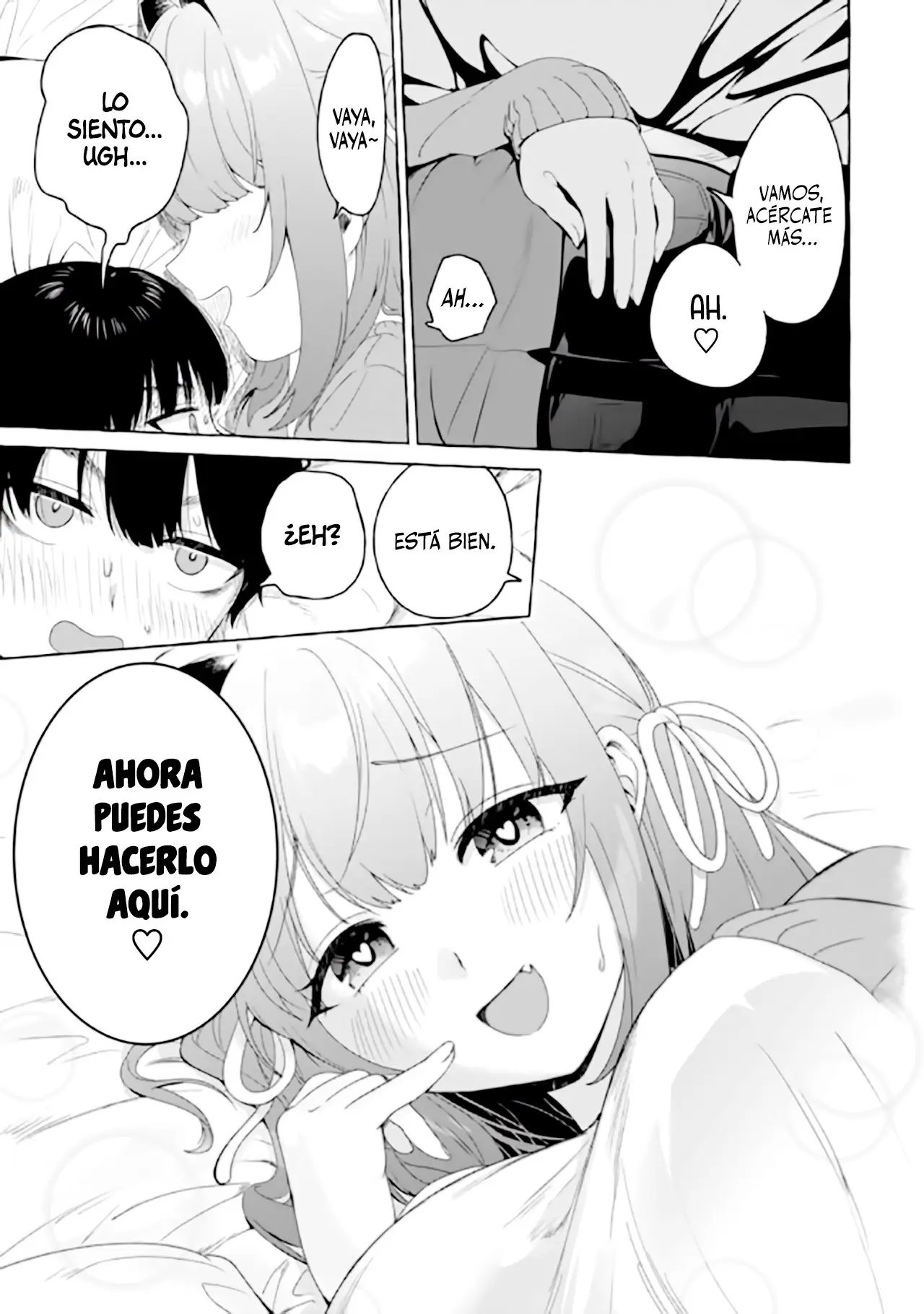 Amakara Gishimai ni Hasamarete Masu capítulo 21 página 16