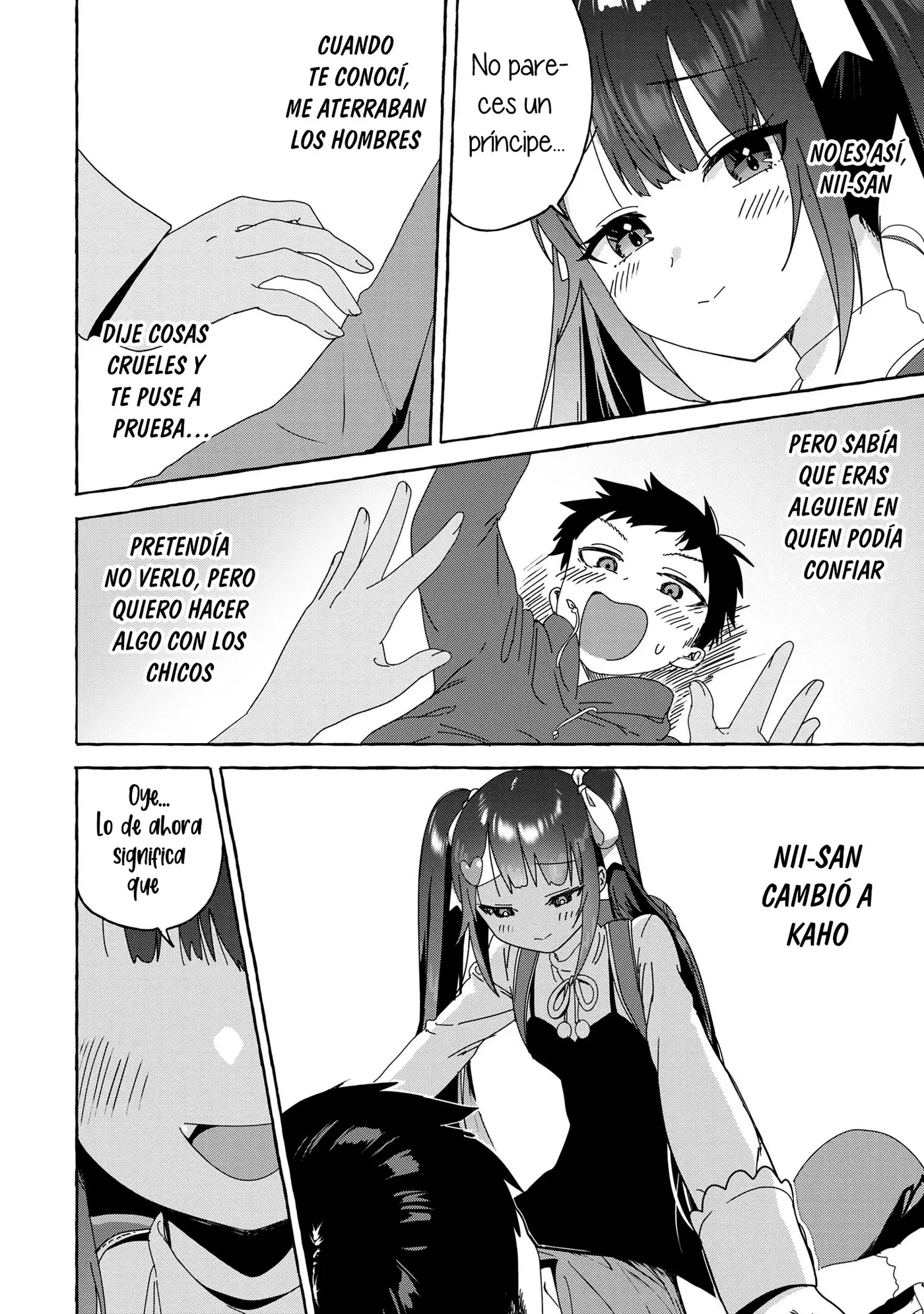 Amakara Gishimai ni Hasamarete Masu capítulo 28 página 19
