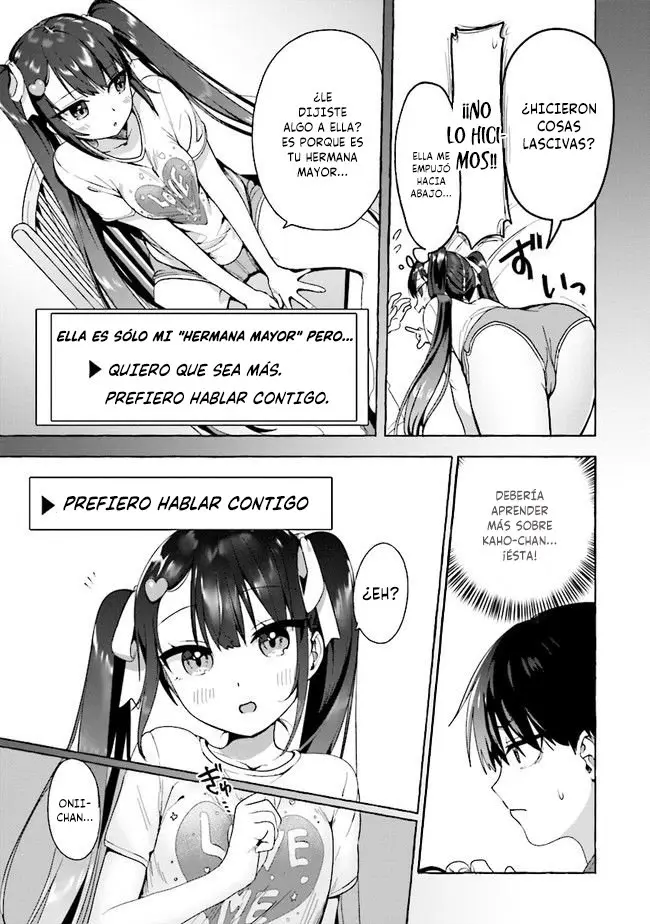 Amakara Gishimai ni Hasamarete Masu capítulo 3 página 10