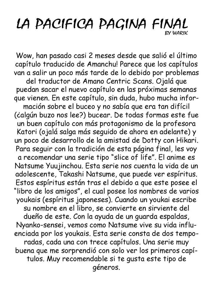 Amanchu! capítulo 6 página 33