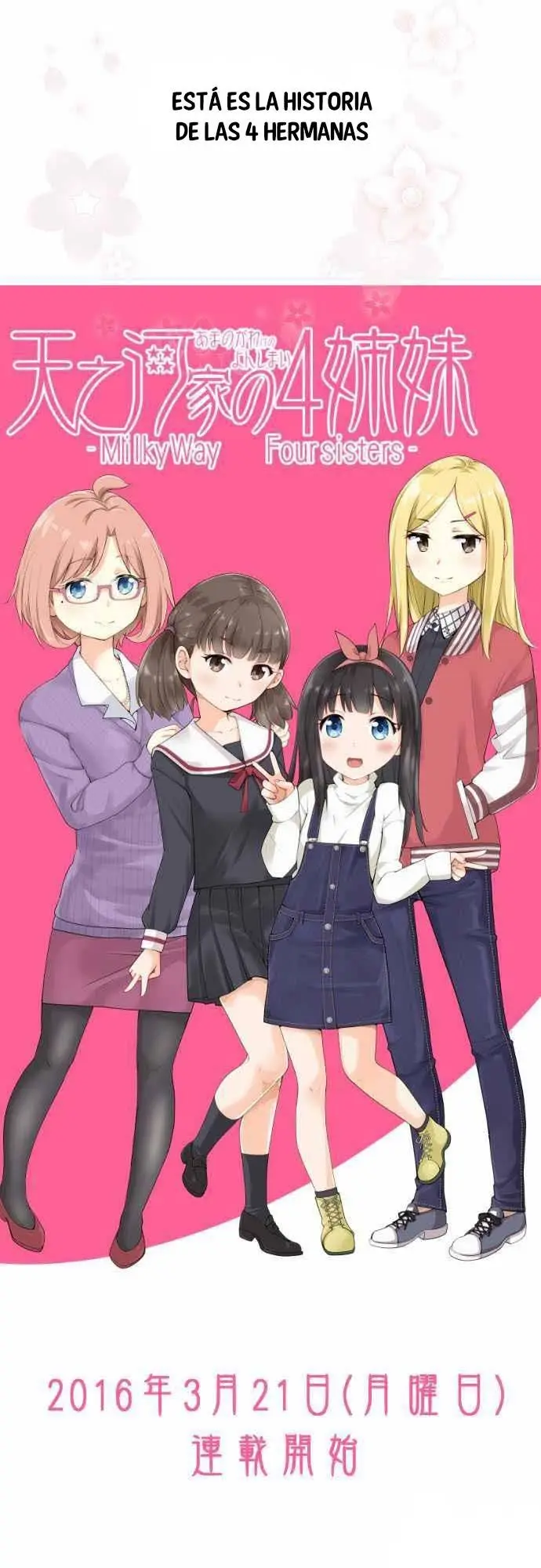 Amanogawa Ke No Yon Shimai capítulo 1 página 6