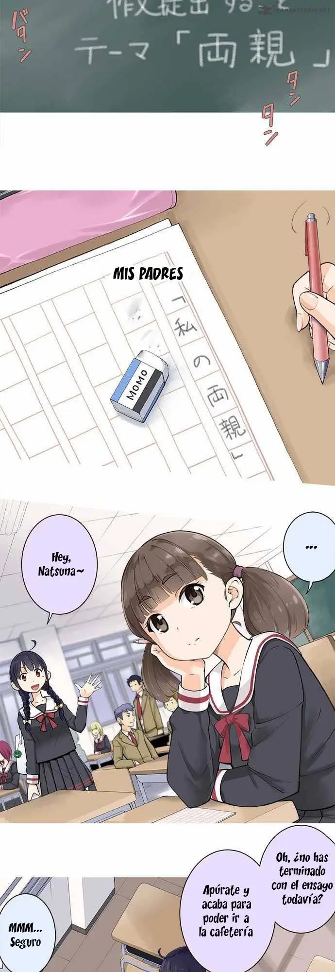 Amanogawa Ke No Yon Shimai capítulo 1 página 8