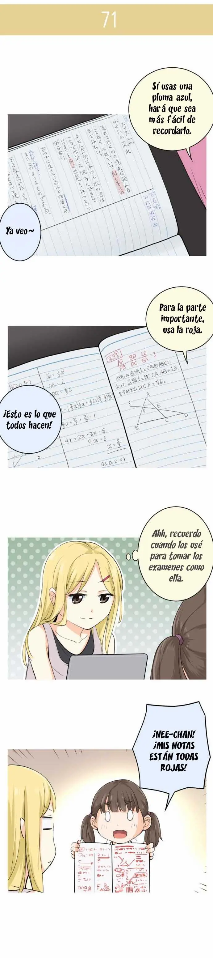 Amanogawa Ke No Yon Shimai capítulo 11 página 8