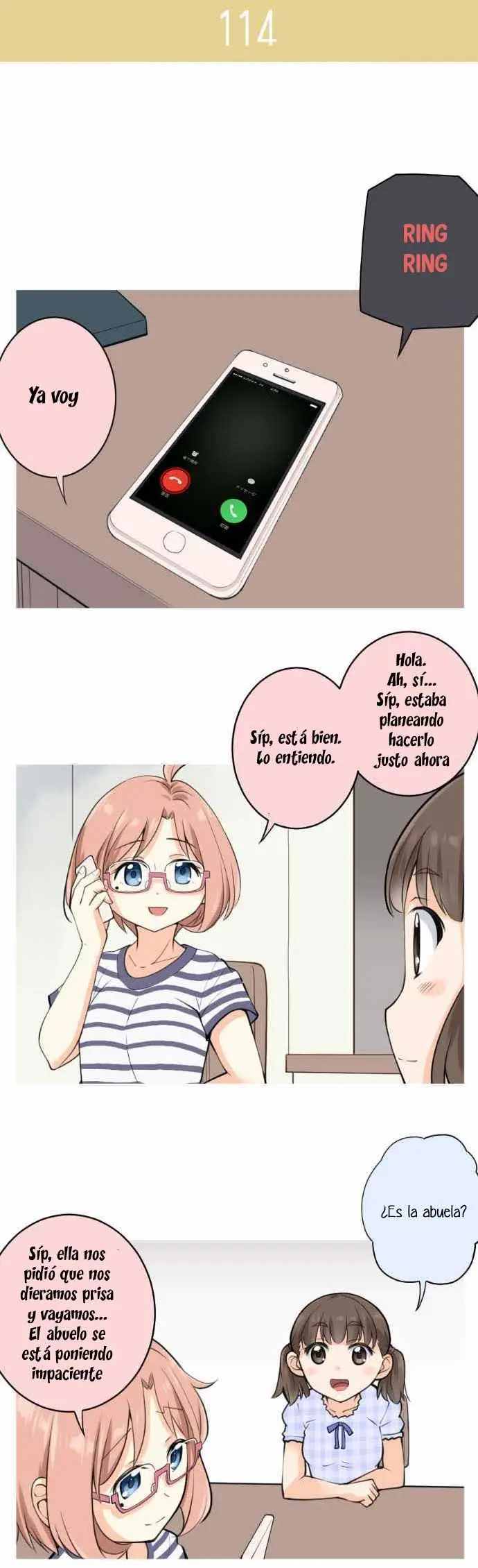 Amanogawa Ke No Yon Shimai capítulo 18 página 3