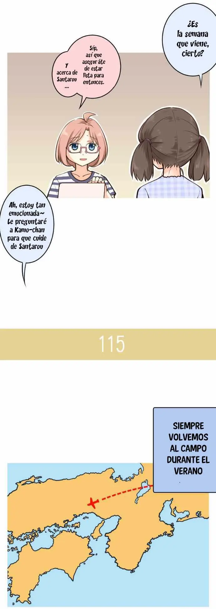 Amanogawa Ke No Yon Shimai capítulo 18 página 4
