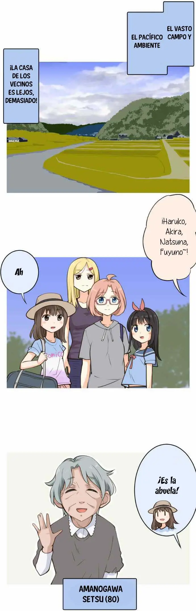 Amanogawa Ke No Yon Shimai capítulo 18 página 5