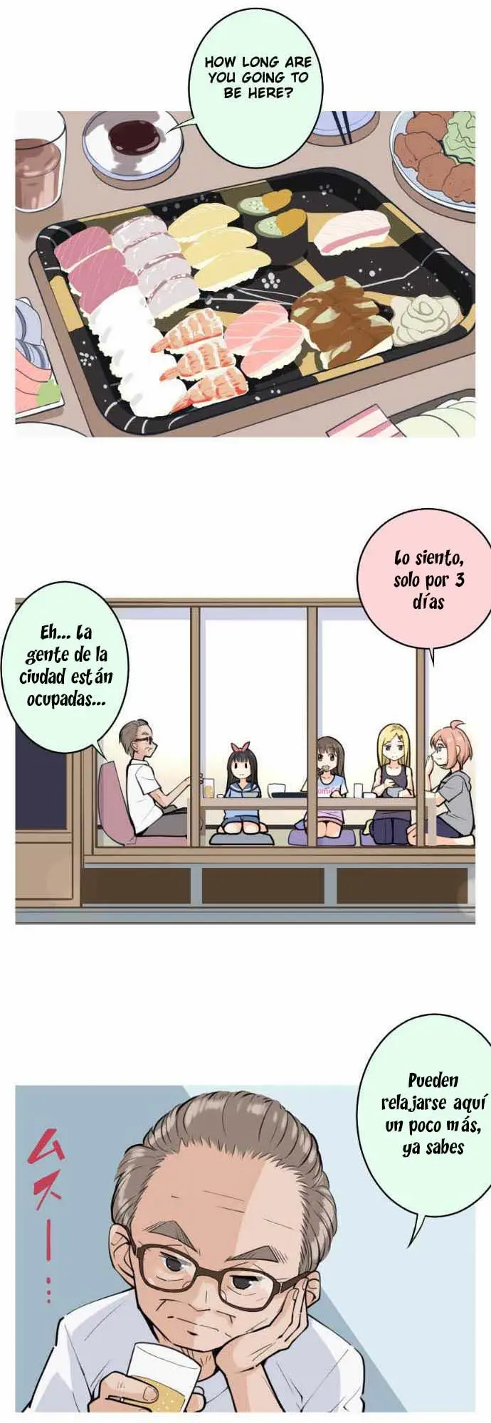 Amanogawa Ke No Yon Shimai capítulo 18 página 10