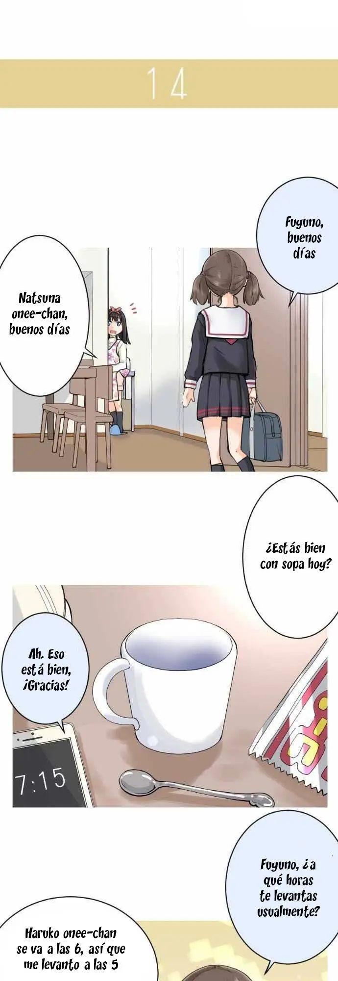 Amanogawa Ke No Yon Shimai capítulo 2 página 10