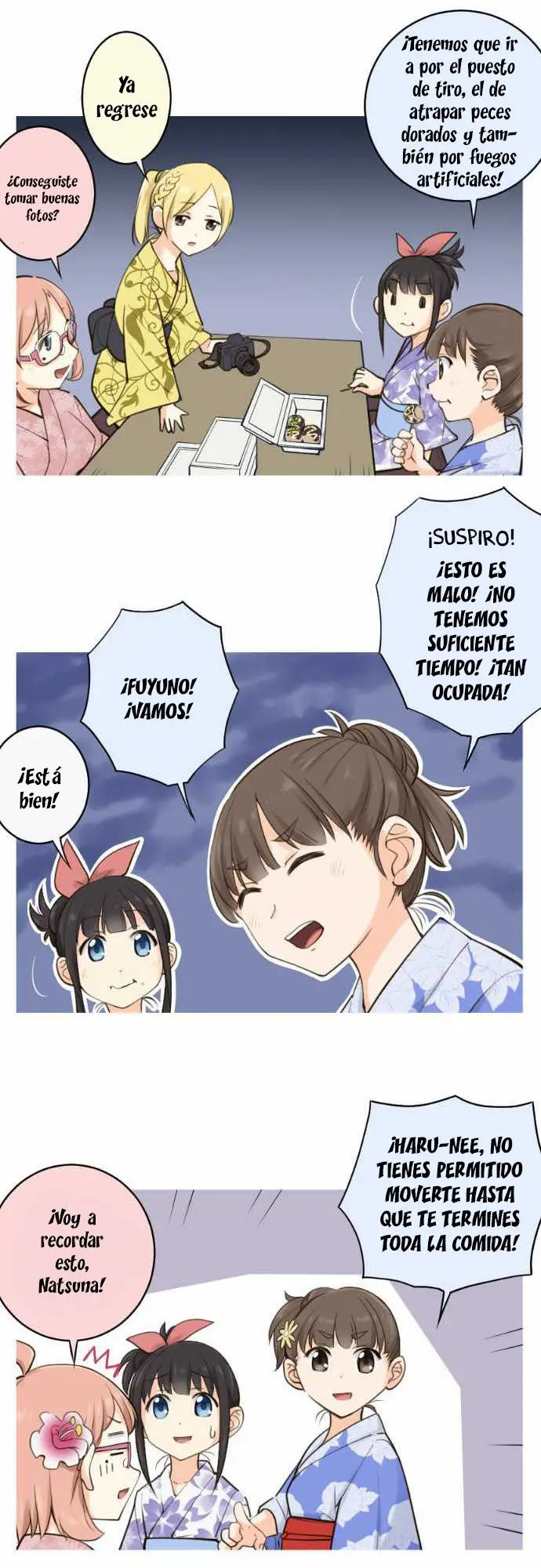 Amanogawa Ke No Yon Shimai capítulo 21 página 10