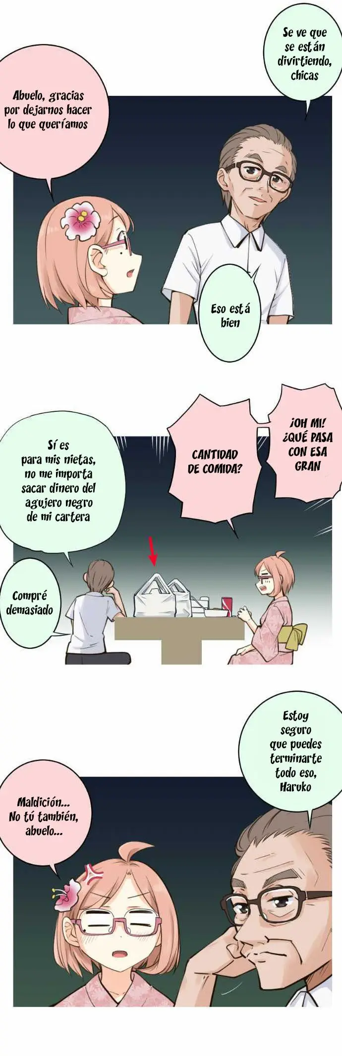 Amanogawa Ke No Yon Shimai capítulo 21 página 12