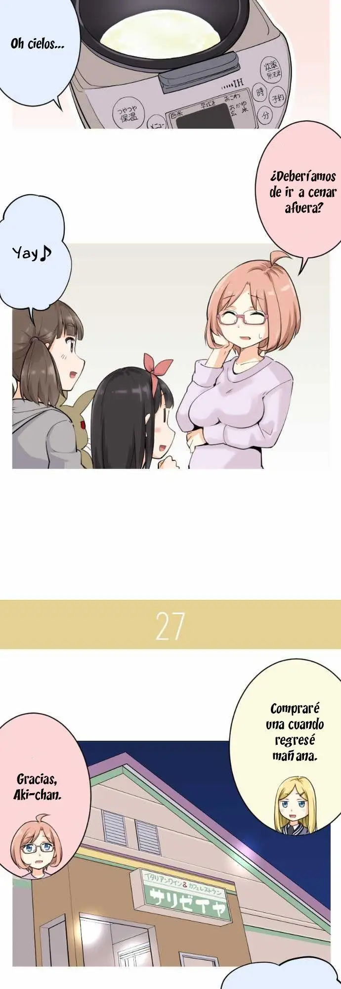 Amanogawa Ke No Yon Shimai capítulo 4 página 4