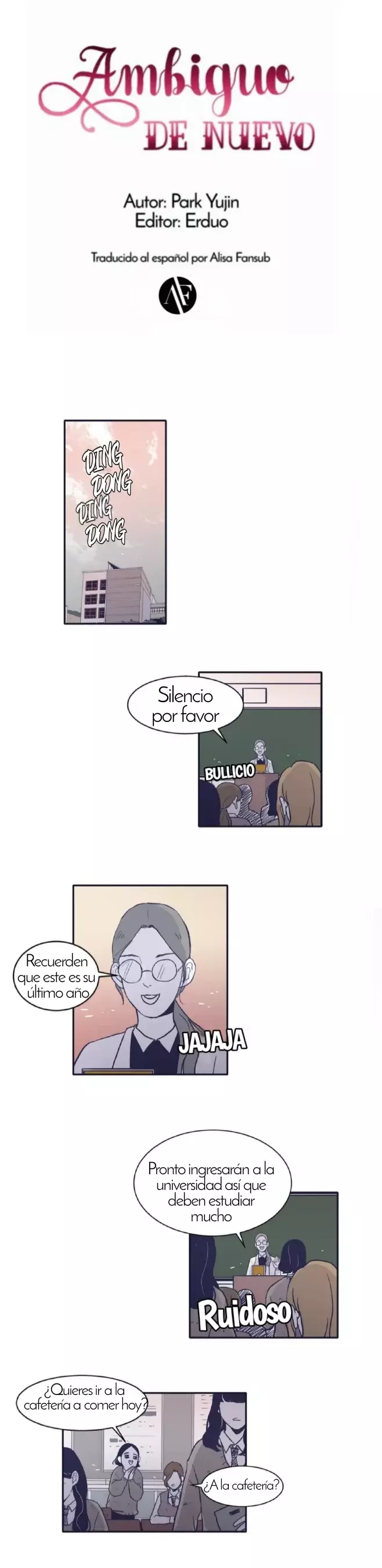 Ambiguo de nuevo capítulo 27 página 4