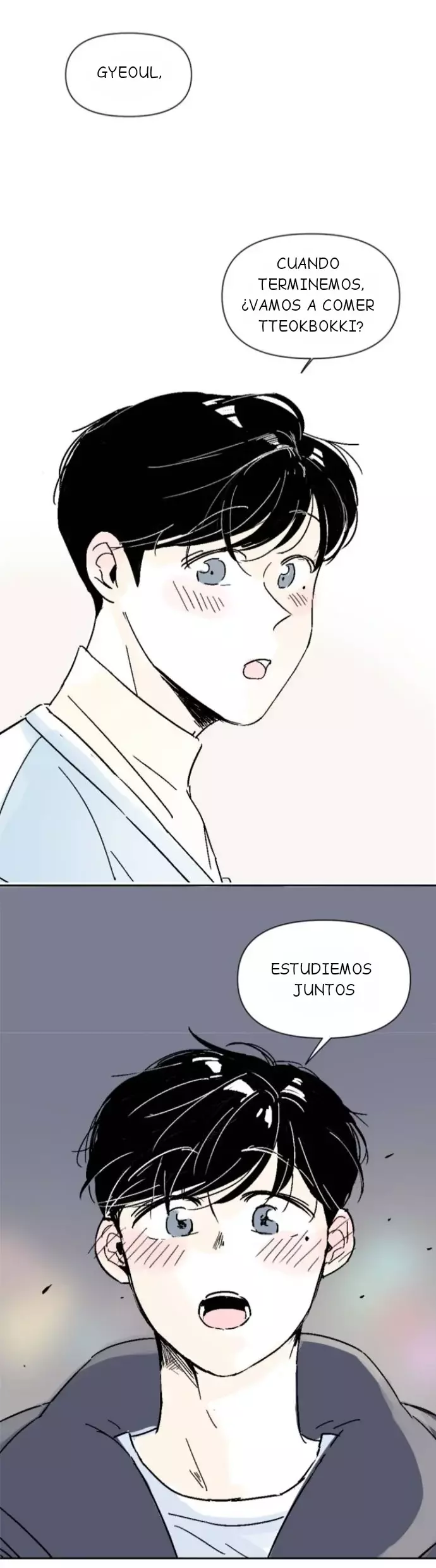 Amigos de la misma escuela capítulo 6 página 34