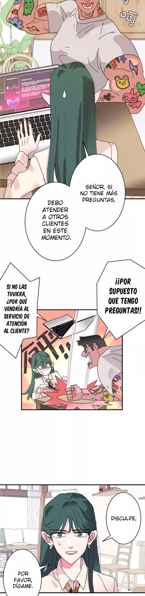 Amor de pago capítulo 2 página 8