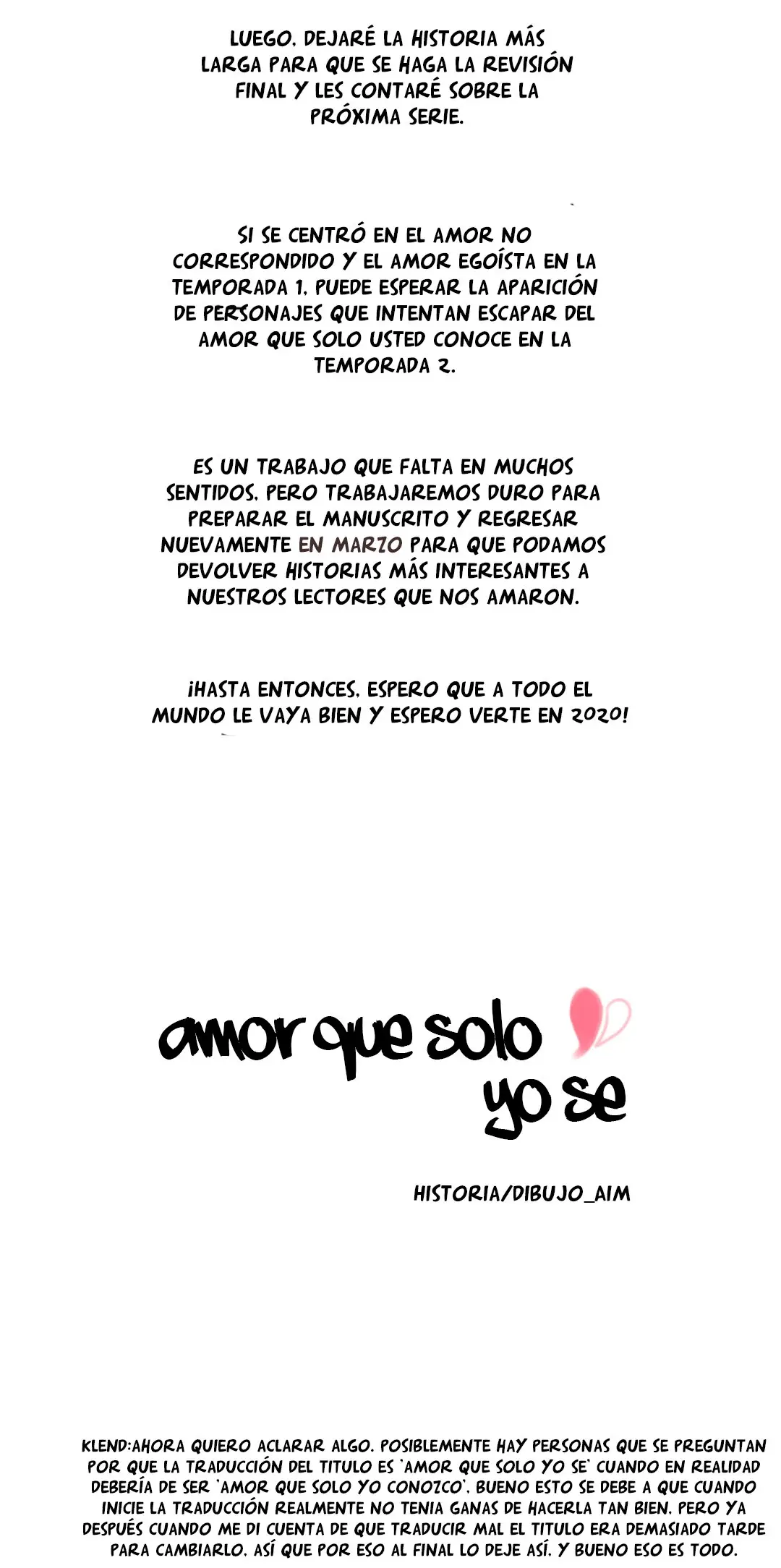 Amor que solo yo sé capítulo 32.1 página 9