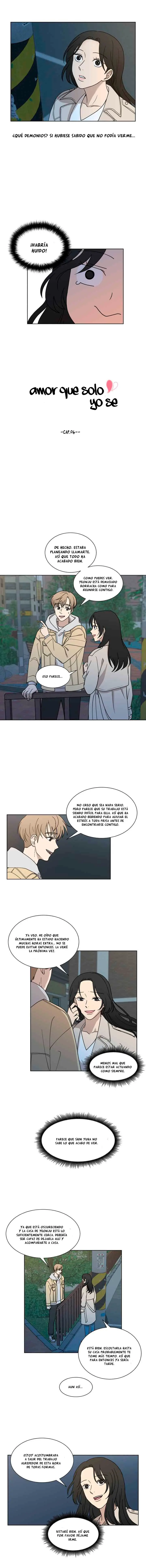 Amor que solo yo sé capítulo 6 página 6