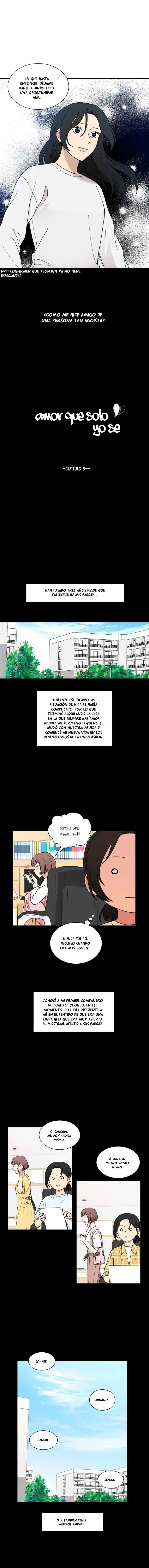 Amor que solo yo sé capítulo 8 página 7