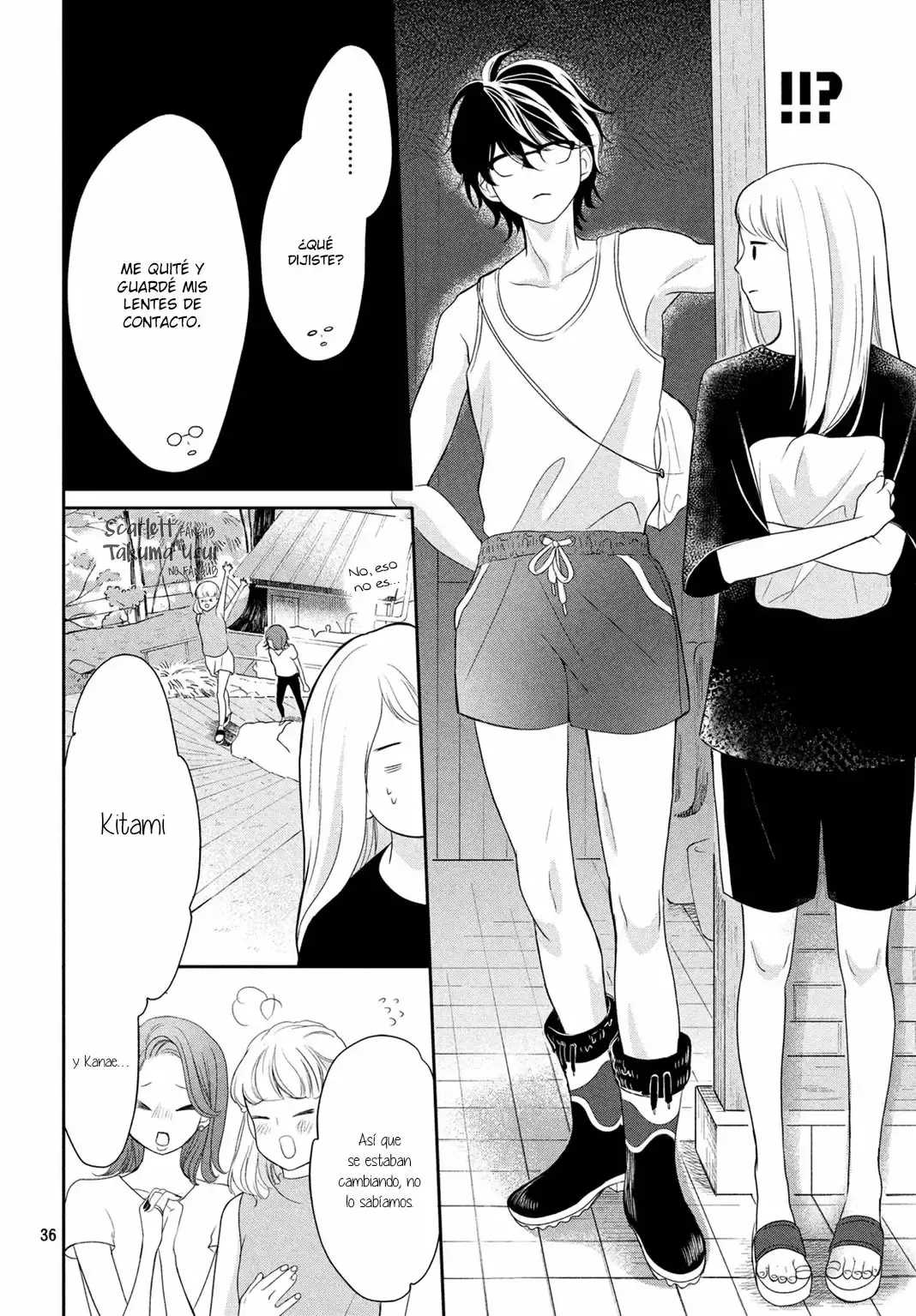 Anadorenai ne Kitami-kun capítulo 3 página 40