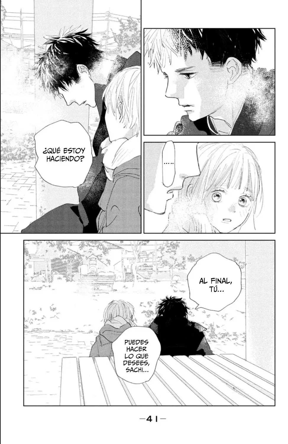 Ano ko no kodomo capítulo 5 página 43