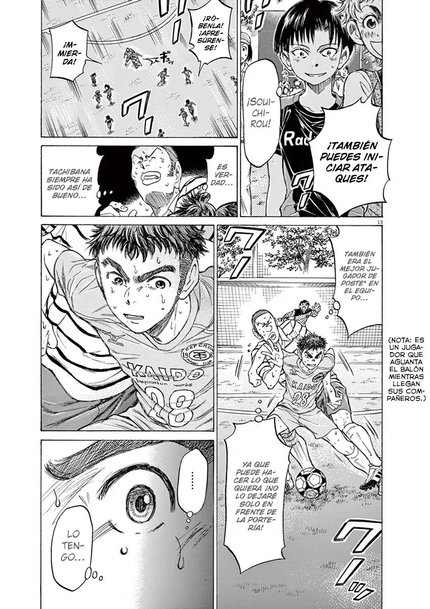 Ao ashi capítulo 101 página 13