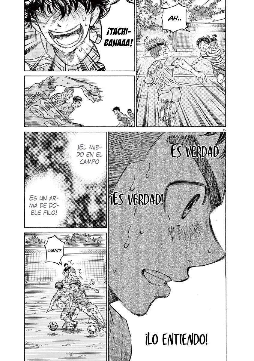 Ao ashi capítulo 101 página 15