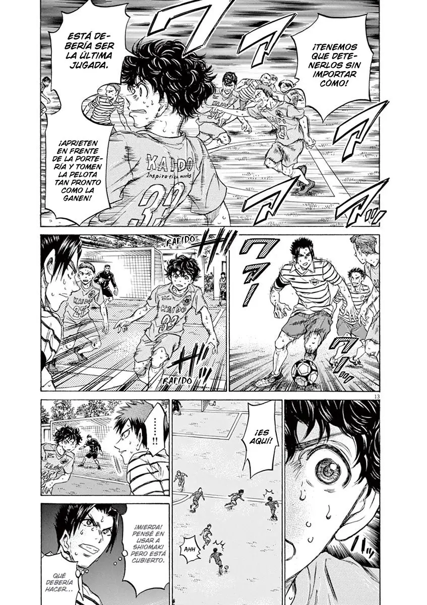 Ao ashi capítulo 104 página 14