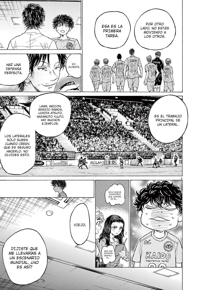 Ao ashi capítulo 107 página 10