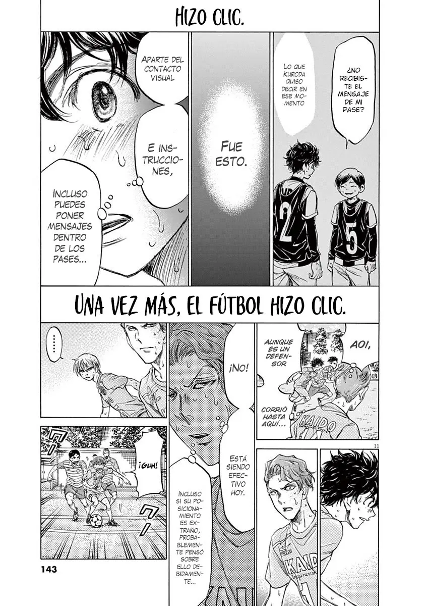 Ao ashi capítulo 112 página 11