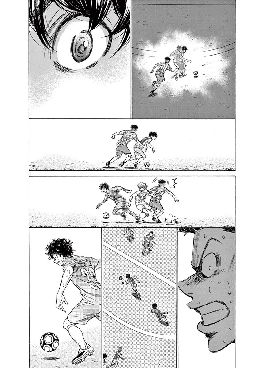 Ao ashi capítulo 113 página 9
