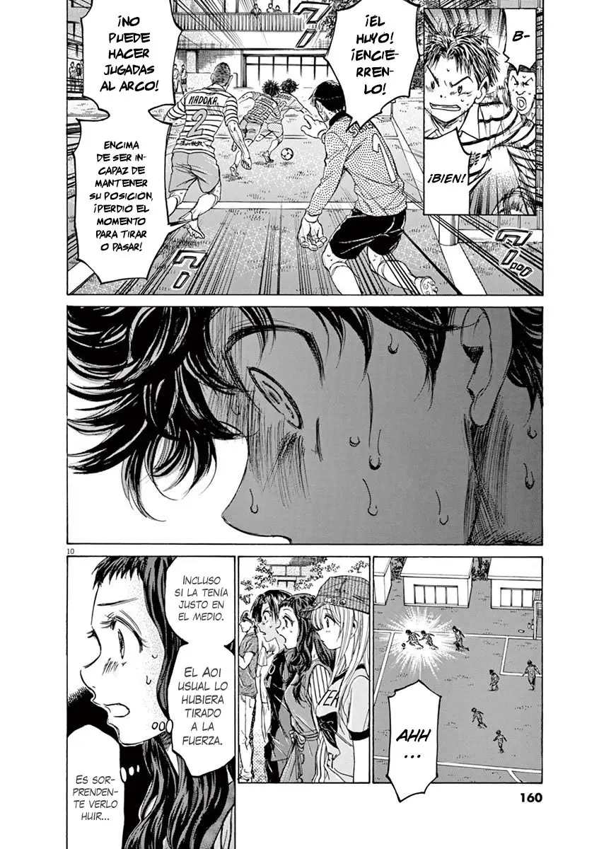 Ao ashi capítulo 113 página 11
