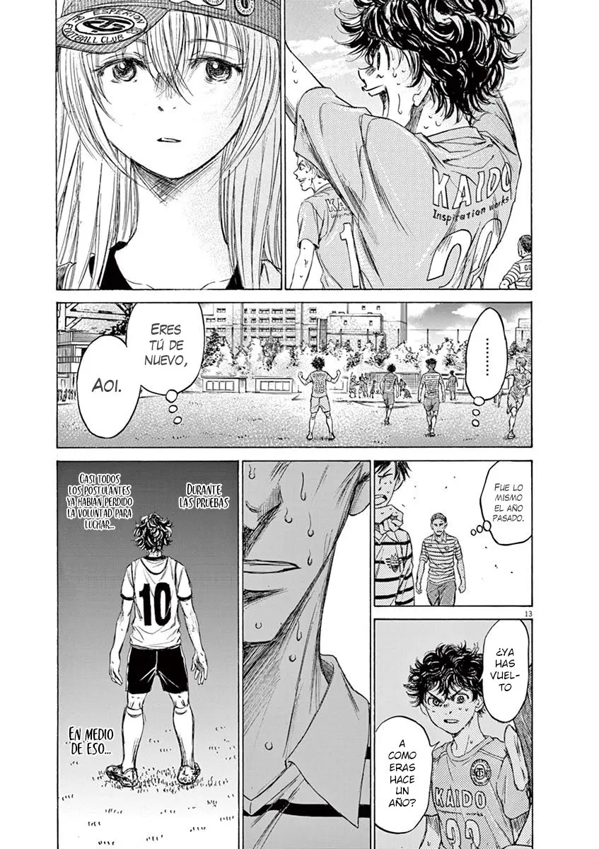 Ao ashi capítulo 114 página 13