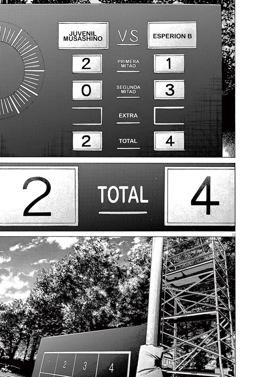 Ao ashi capítulo 115 página 14