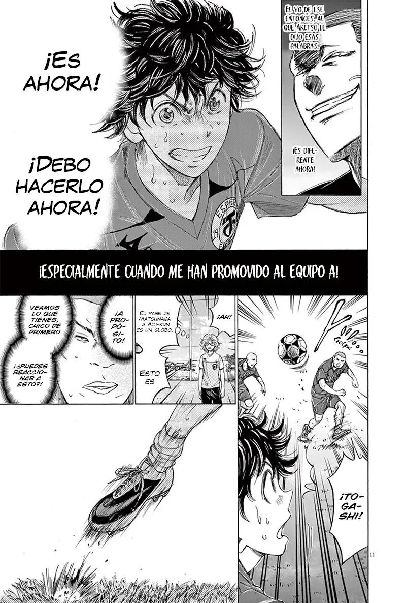 Ao ashi capítulo 120 página 12