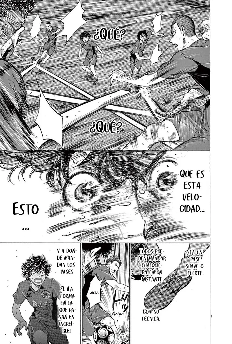 Ao ashi capítulo 121 página 8