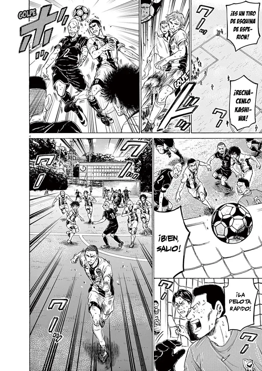 Ao ashi capítulo 133 página 4