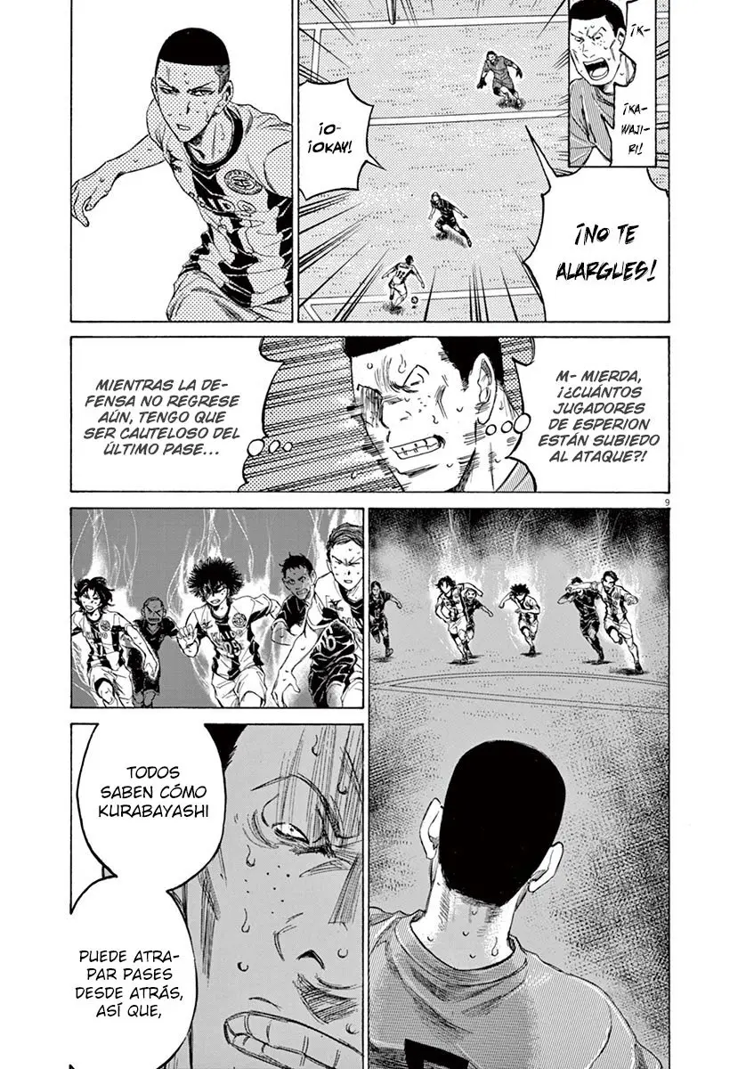 Ao ashi capítulo 134 página 10