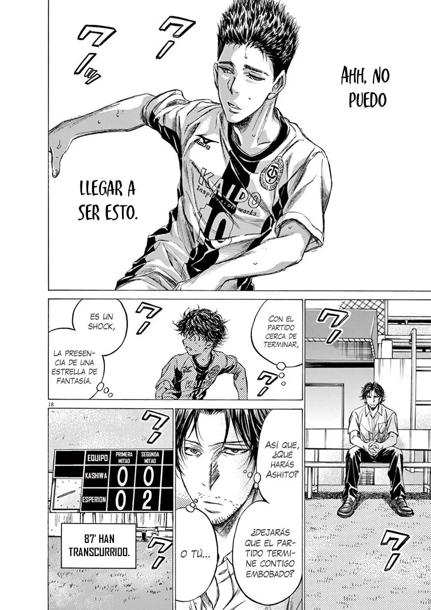 Ao ashi capítulo 134 página 19